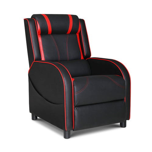 Artiss Recliner Chair Gaming Racing Armchair Lounge Sofa Chairs