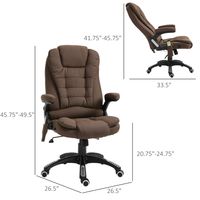 Vinsetto Executive Office Massage Chair Vibrating Ergonomic Computer